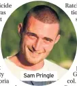  ??  ?? Sam Pringle