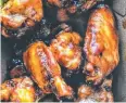  ??  ?? CHICKEN DRUMSTICKS OR WINGS Add Vegemite to the sauce or marinade you would normally cook wings in.