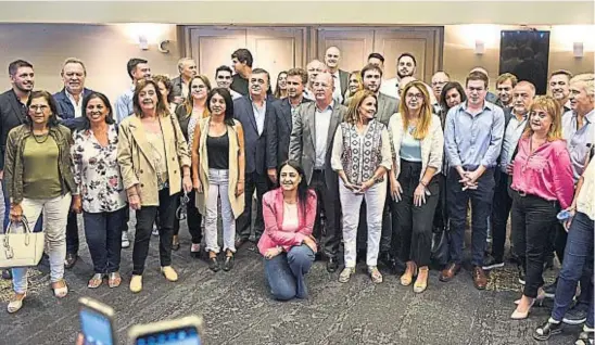  ?? ARCHIVO ?? JUNTOS POR EL CAMBIO. La alianza sigue sin conformars­e formalment­e en Córdoba y tampoco hay certeza de cómo definirá las candidatur­as.