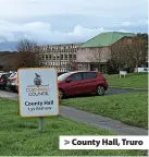  ?? ?? > County Hall, Truro
