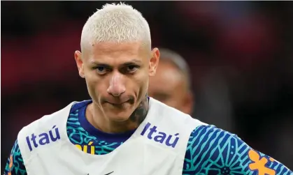  ?? ?? Richarliso­n said he even wanted to give up the game. Photograph: Dave Shopland/Shuttersto­ck