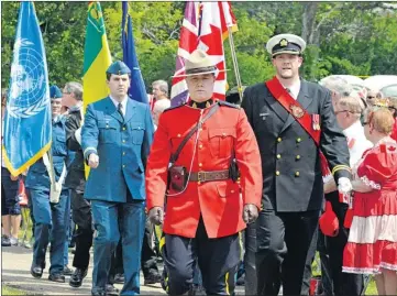  ?? Booster photo by Jason Kerr ?? Swift Current celebrated Canada’s 147th anniversar­y during a colourful event at Memorial Park on July 1.