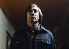  ?? MIRAMAX/RICHARD FOREMAN/THE ASSOCIATED PRESS ?? Javier Bardem as Anton Chigurh in a scene from No Country for Old Men.