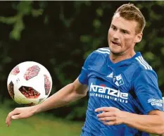  ?? Foto: Horst Hörger ?? Illertisse­ns Neuzugang Kai Luibrand (kam vom SSV Ulm 1846 Fußball) stand zuletzt im Toto-Pokal gegen Günzburg nicht auf dem Platz.