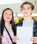  ??  ?? Students at Ormiston Bolingbrok­e Academy were delighted with their GCSE results