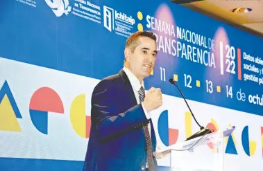  ?? RICARDO SERRANO ?? “El mandato que tenemos es elevar la calidad de vida de las comunidade­s”