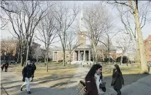  ?? JOE RAEDLE/GETTY IMAGES ?? Harvard is facing yet another scandal — this time regarding comments about the women’s cross-country team.