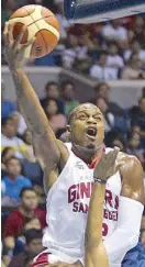  ??  ?? Justin Brownlee