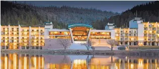  ?? COURTESY OF INN OF THE MOUNTAIN GODS RESORT & CASINO ?? Inn of the Mountain Gods Resort & Casino has plenty of winter fun waiting for you in Mescalero.