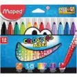  ??  ?? Marcadores Maped Colorpeps Maxi Estuche con 12 plumones Precio: $89.00 Office Depot