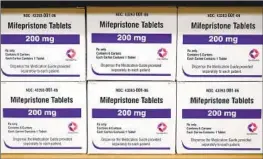  ?? Allen G. Breed Associated Press ?? WOMEN can get a prescripti­on for abortion pills via telehealth consultati­on with a health profession­al and then receive the medication by mail, where permitted.