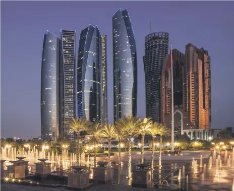 ?? Getty ?? Etihad Towers in Abu Dhabi. Mubadala Capital and Saudi Venture Capital are among Access Bridge Ventures’ backers