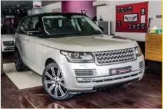  ??  ?? MODEL: range rover Vogue SE YEAr: 2013 MILEAGE: 16,000km PrICE: ` 2 crore CUrrENT PrICE AS NEW: ` 2 crore 75 lakh