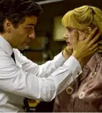  ?? Atsushi Nishijima/A24 ?? Oscar Isaac and Jessica Chastain, in “A Most Violent Year,” a movie the critic could watch on repeat.