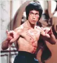  ?? (Warner Bros.) ?? BRUCE LEE from the 1973 film ‘Enter the Dragon.’