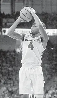  ?? NWA Democrat-Gazette/BEN GOFF ?? Daryl Macon scored 26 points in Arkansas’ 87-72 loss to Kentucky on Tuesday. The Razorbacks will look to bounce back today at Alabama.