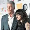  ?? AFP ?? Bourdain mit Asia Argento.