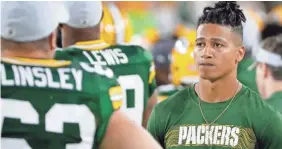  ?? ADAM WESLEY/USA TODAY NETWORK-WISCONSIN ?? Packers wide receiver and return specialist Trevor Davis is likely to return from injured reserve next week.