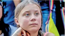  ??  ?? Greta Thunberg. Pic courtesy REUTERS