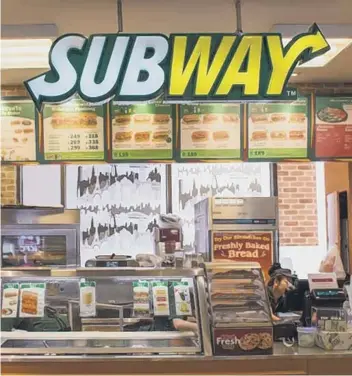  ??  ?? Sandwich chain Subway began a phased reopening of 600 outlets this week (photo: Shuttersto­ck)
