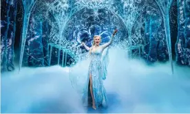  ?? Photograph: Johan Persson ?? ‘You shed a layer of anxiety with every Let It Go’ … Samantha Barks as Elsa in Frozen.