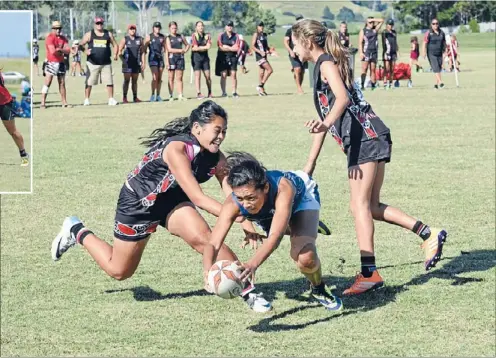  ??  ?? Future star: Auckland player Victoria Pone was selected for the under-15 New Zealand team after the Junior Touch Nationals.