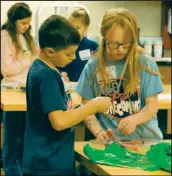  ?? VCSU photos ?? Area 3rd to 8th grade students gathered on VCSU campus for Marketplac­e for Kids event, January 4th.