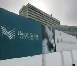  ?? TORONTO STAR/STEVE RUSSELL ?? A maternity nurse at Rouge Valley Hospital allegedly sold informatio­n for money.