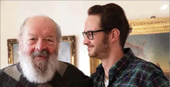  ?? Foto: Neue Visionen Filmverlei­h ?? Regisseur Karl-Martin Pold (rechts) mit Bud Spencer alias Carlo Pedersoli. Spencer ist vor einem Jahr gestorben, jetzt startet eine Doku über ihn.