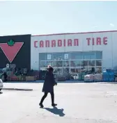  ?? R.J. JOHNSTON TORONTO STAR FILE PHOTO ?? Canadian Tire’s emphasis on its rewards program underscore­s the growing value of personal shopping data in the highly competitiv­e retai l env ironment.