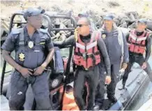  ??  ?? CAPE Town’s Marine and Environmen­tal Law Enforcemen­t Unit has racked up its first successes in the new year in its campaign against poaching.
