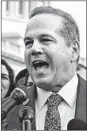  ?? J. SCOTT APPLEWHITE/AP ?? Rep. David Cicilline, D-R.I., is the chief sponsor of the bill to protect LGBT rights.