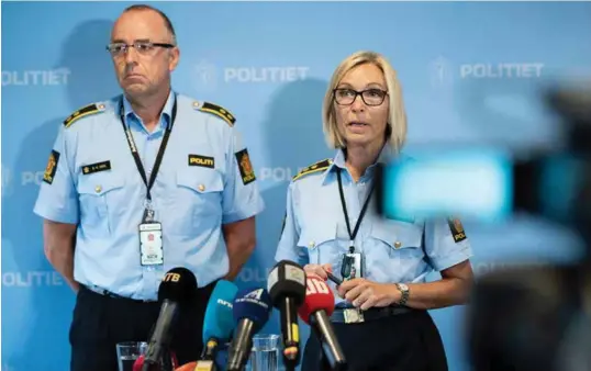 ?? FOTO: TOMMY ELLINGSEN ?? Bjørn Kåre Dahl, etterforsk­ningsleder i drapssaken på Varhaug, sier politiet har en formening om hvor Sunniva Ødegård ble drept, på bildet sammen med politiadvo­kat Herdis Traa.