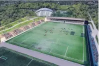  ?? ?? Rendering dello stadio dopo il rinnovo