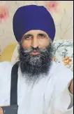  ?? HT FILE ?? Former Takht Sri Damdama Sahib jathedar Giani Gurmukh Singh.