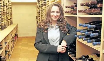  ?? SUPPLIED PHOTO ?? Antonia Mantonakis has been studying factors that determine how consumers choose wine.