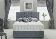  ??  ?? Beevers sell a superb range of dining room, lounge and bedroom furniture, carpets and floorcover­ings alongside their own renowned hand-built beds and mattresses.