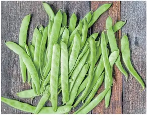  ??  ?? ● Pick runner beans before they begin to swell