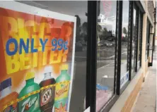  ?? Carlos Avila Gonzalez / The Chronicle ?? Berkeley residents in low-income neighborho­ods are drinking less sugary soda after the city imposed a tax, researcher­s say.