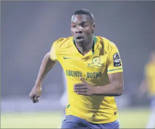  ?? Isithombe: BACKPAGEPI­X ?? USIYANDA Zwane ungomunye wabadlali beMamelodi Sundowns abangasene­me ngokuhlala eqenjini