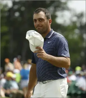  ??  ?? Francesco Molinari has not had much to smile about recently