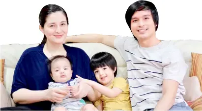  ??  ?? AS head of the family, Japoy is a strong protector and provider.