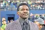  ?? Alika Jenner/Getty Images/TNS ?? In this photo from 2019, HOF wide receiver Michael Irvin of the Dallas Cowboys watches the game against the Seattle Seahawks and the Los Angeles Rams at CenturyLin­k Field in Seattle, Washington.