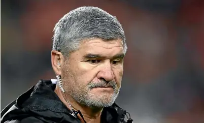  ?? GETTY IMAGES ?? Colin Cooper has silenced his many doubters and taken an injury-ravaged Chiefs squad into a position where a Super Rugby home quarterfin­al is a distinct possibilit­y.