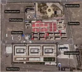  ?? DS Infografie­k | Bron: Planet Labs ?? Internerin­gskamp in Artux, in de regio Xinjiang