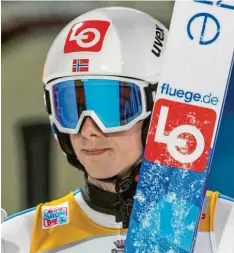  ?? Foto: Ralf Lienert ?? Für den norwegisch­en Ausnahme‰Skispringe­r Halvor Egner Granerud ist die WM in Oberstdorf nach dem positiven Corona‰Test vorzeitig beendet.