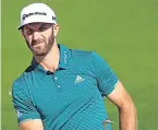  ??  ?? Dustin Johnson’s title defence will get under way at 2.03pm.