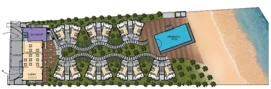  ??  ?? SITE PLAN / GROUND FLOOR PLAN