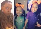  ?? COURTESY OF MILWAUKEE POLICE ?? Zaniya R. Ivery, 5, and Camaria Banks, 4, were found dead Sunday along with their mother, Amarah Banks.
