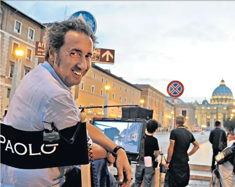  ??  ?? Creatives: director Paolo Sorrentino is one of many celebrated filmmakers from around the globe to have worked on Netflix’s eclectic collection of shorts